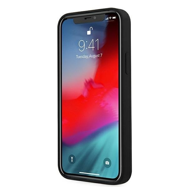 Guess GUHCP12LLSVSBK iPhone 12 Pro Max 6,7" czarny/black hardcase Script